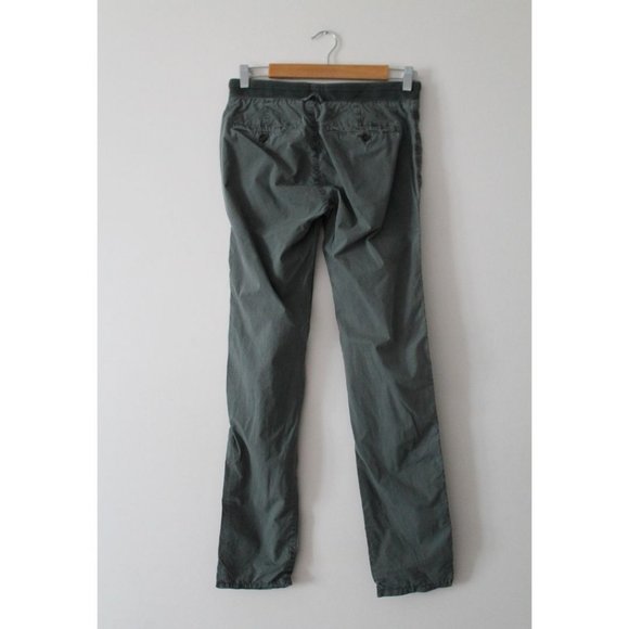 James Perse Parachute Utility Pant Green Cargo Size 0 - Picture 2 of 6